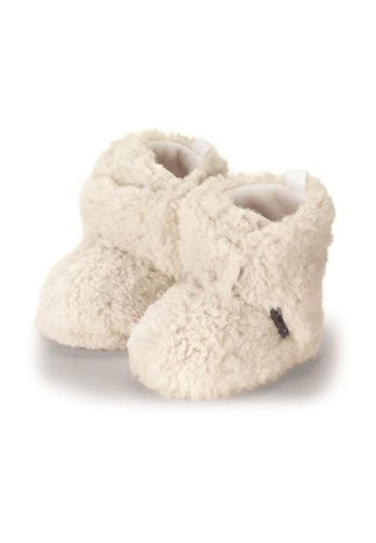 STERNTALER plush winter boots, velcro, cream 5102107, 16 - Baby Booties - Main image
