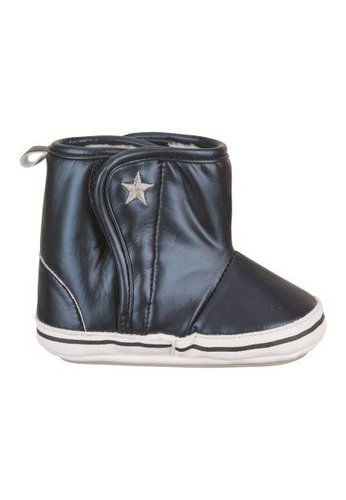 STERNTALER textile winter boots, fur, velcro, blue, star 5302110, 20 - Baby Booties - Main image