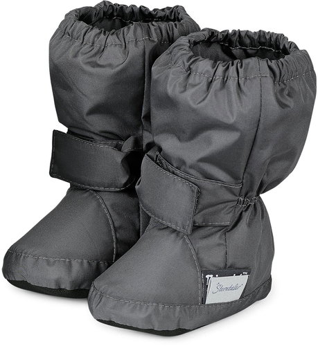 STERNTALER textile winter boots high grey 5101510, 18 - Baby Booties - Main image