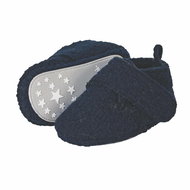 STERNTALER textile fleece boots, velcro, blue 5302005, 26 - Baby Booties