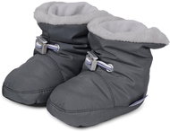 STERNTALER textile winter boots grey 5101521, 18 - Baby Booties