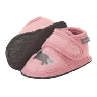 STERNTALER winter woolen horse slippers pink 5402001, 28 - Baby Booties