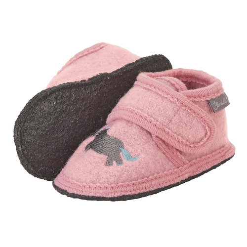 STERNTALER winter woolen horse slippers pink 5402001, 28 - Baby Booties - Main image