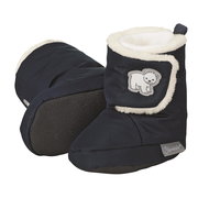 STERNTALER textile winter boots, blue teddy bear 5101803, 22 - Baby Booties