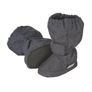 STERNTALER Winter textile boots high denim blue 5101810, 18 - Baby Booties