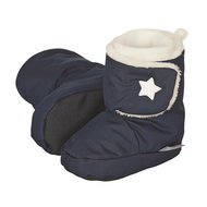 STERNTALER winter textile boots starfish blue 5101902, 18 - Baby Booties