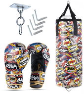 DBX BUSHIDO Kids boxing set Cartoon Red - bag, gloves, mounting - Boxing Set