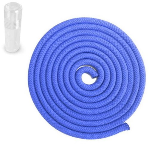 SEDCO Gymnastic cotton jump rope 3m - PVC Tuba, blue - Skipping Rope - Main image
