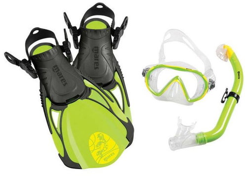 Set Mares Sea Friend ML green - Diving Set - Main image