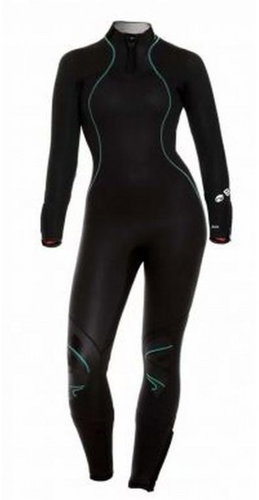 Bare Nixie ULTRA Full Women's Wetsuit, 5mm, size 12+, Black - Neoprene Suit - Main image