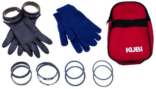 KUBI Dry Gloves, diameter 100, size L - Neoprene Gloves - Main image
