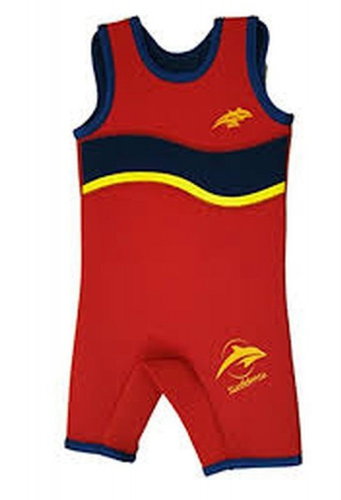Konfidence Warma Wetsuit, 4-5 years, Red - Neoprene Suit - Main image