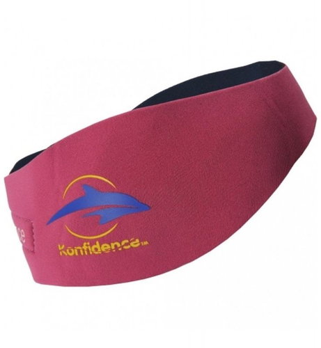 Konfidence Aquabands for Adults, Pink - Neoprene Headband - Main image