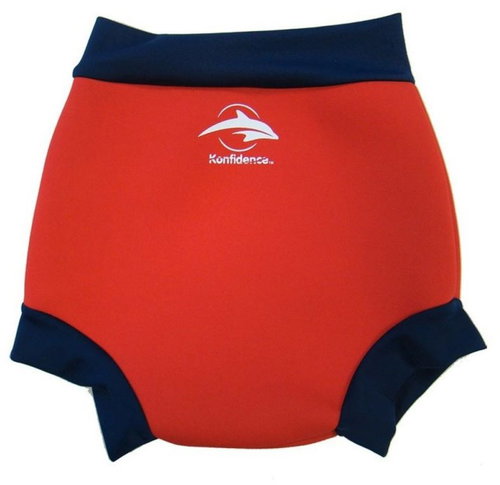 Konfidence Neonappy, 18-24, Red - Neoprene Panties - Main image