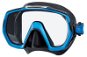 Tusa Freedom Elite, Black Silicone, Blue Frame - Diving Mask
