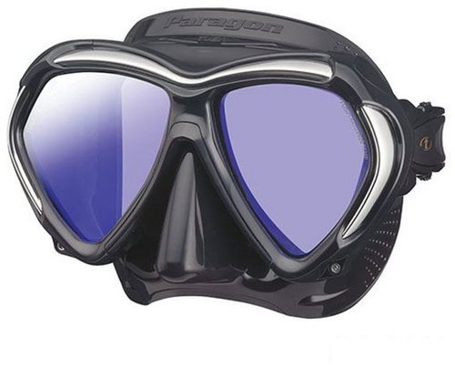 Tusa Paragon, Black - Diving Mask - Main image