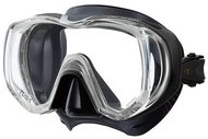 Tusa Freedom Tri Quest, Black Silicone, Transparent - Diving Mask