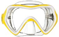 Mares Comet, Transparent Silicone, Yellow Frame - Diving Mask