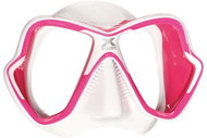 Mares X-Vision Ultra Liquidskin, White Silicone, Pink Frame - Diving Mask