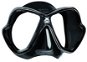 Mares X-Vision, Black Silicone, Black Frame - Diving Mask