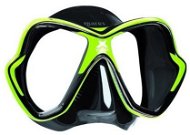 Mares X-Vision, Black Silicone, Green Frame - Diving Mask
