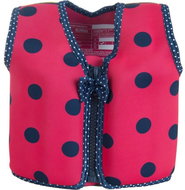 Konfidence ORIGINAL JACKET, M, Polka Dot/Pink - Swim Vest