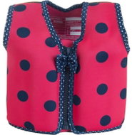 Konfidence ORIGINAL JACKET, L, Polka Dot/Pink - Swim Vest