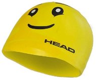Head Silicone Sketch Junior, Yellow Face - Swim Cap