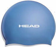 Head Silicone Flat, Blue - Koupací čepice