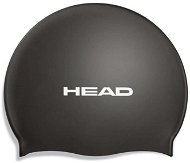 Head Silicone Flat, Black - Swim Cap
