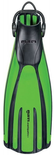Mares Plana Avanti Quattro+, Green, X-Large - Fins - Main image