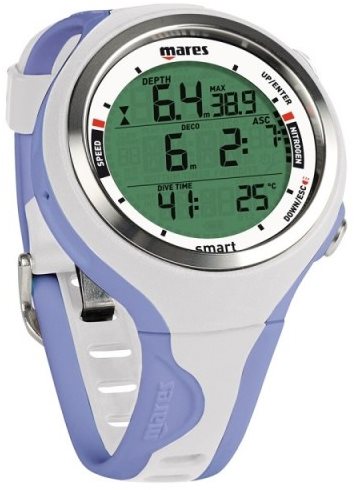 Mares SMART, White/Purple - Diving Computer - Main image