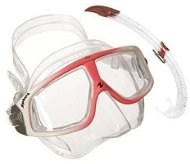 Aqualung SADA SPEHREA LX + Airflex LX, červená - Potápačské okuliare