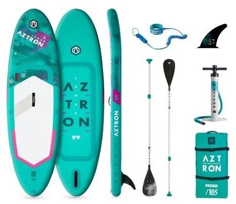 Aztron LUNAR 9'9" + Coolmax T-shirt - Paddleboard - Main image
