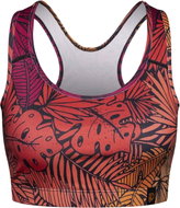 Dedoles Cheerful sports bra Exotic leaves burgundy/brown size 2.5 mm S - Bra