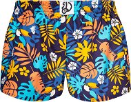Dedoles Cheerful women's shorts Tropical toucan blue sized. L - Boxer Shorts