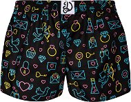 Dedoles Cheerful women's shorts Neon love multicoloured size. L - Boxer Shorts