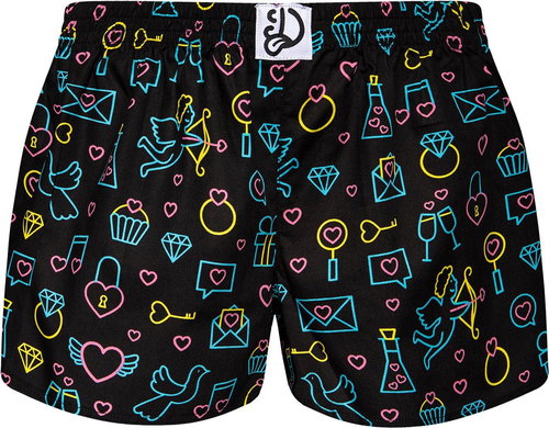 Dedoles Cheerful women's shorts Neon love multicoloured size. XL - Boxer Shorts - Main image