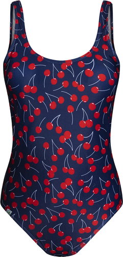 Dedoles Cheerful ladies one-piece swimsuit Cherry blue sized. M - Women's Swimwear - Main image