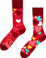 Dedoles Merry socks Hearts red size 35 - 38 EU - Socks