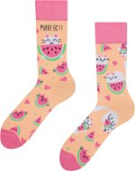 Dedoles Cheerful socks Cat with melon pink size 39 - 42 EU - Socks