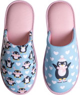 Dedoles Veselé pantofle Tučňák na bruslích modrá EU 41 / 290 mm - Slippers