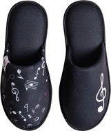 Dedoles Veselé pantofle Hudba černá EU 39 / 275 mm - Slippers