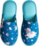Dedoles Veselé pantofle Ovečky a obláčky modrá EU 43 / 305 mm - Slippers