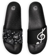 Dedoles Veselé pantofle Hudba černá EU 42 / 280 mm - Slippers