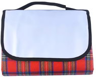 Pronett XJ5438 Pikniková deka 150 × 180 cm károvaná červená - Picnic Blanket