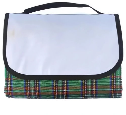 Pronett XJ5439 Pikniková deka 150 × 150 cm károvaná zelená - Picnic Blanket - Main image