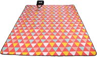 Royokamp pikniková deka 250 × 200 cm s ALU potahem trojúhelníky - Pikniková deka