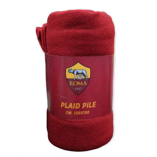 Fan-shop Fleece blanket AS ROME Crest - Blanket - Main image