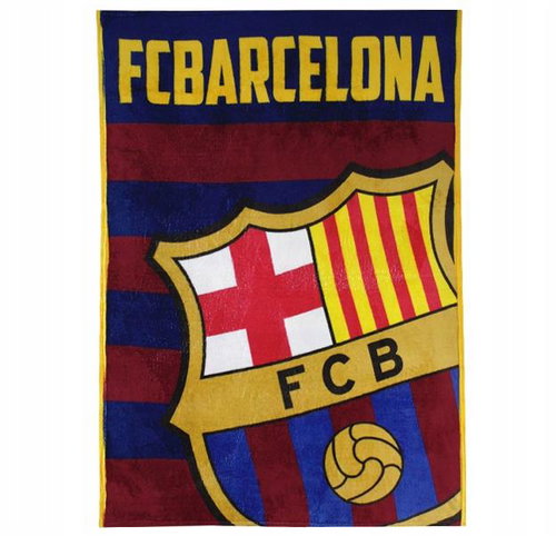 Fan-shop Fleece blanket BARCELONA FC Coralina - Blanket - Main image